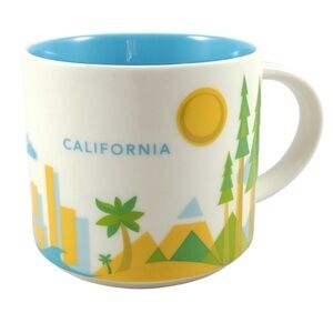Starbucks California YOU ARE HERE Collection Series Coffee Tea Mug 14 OZ